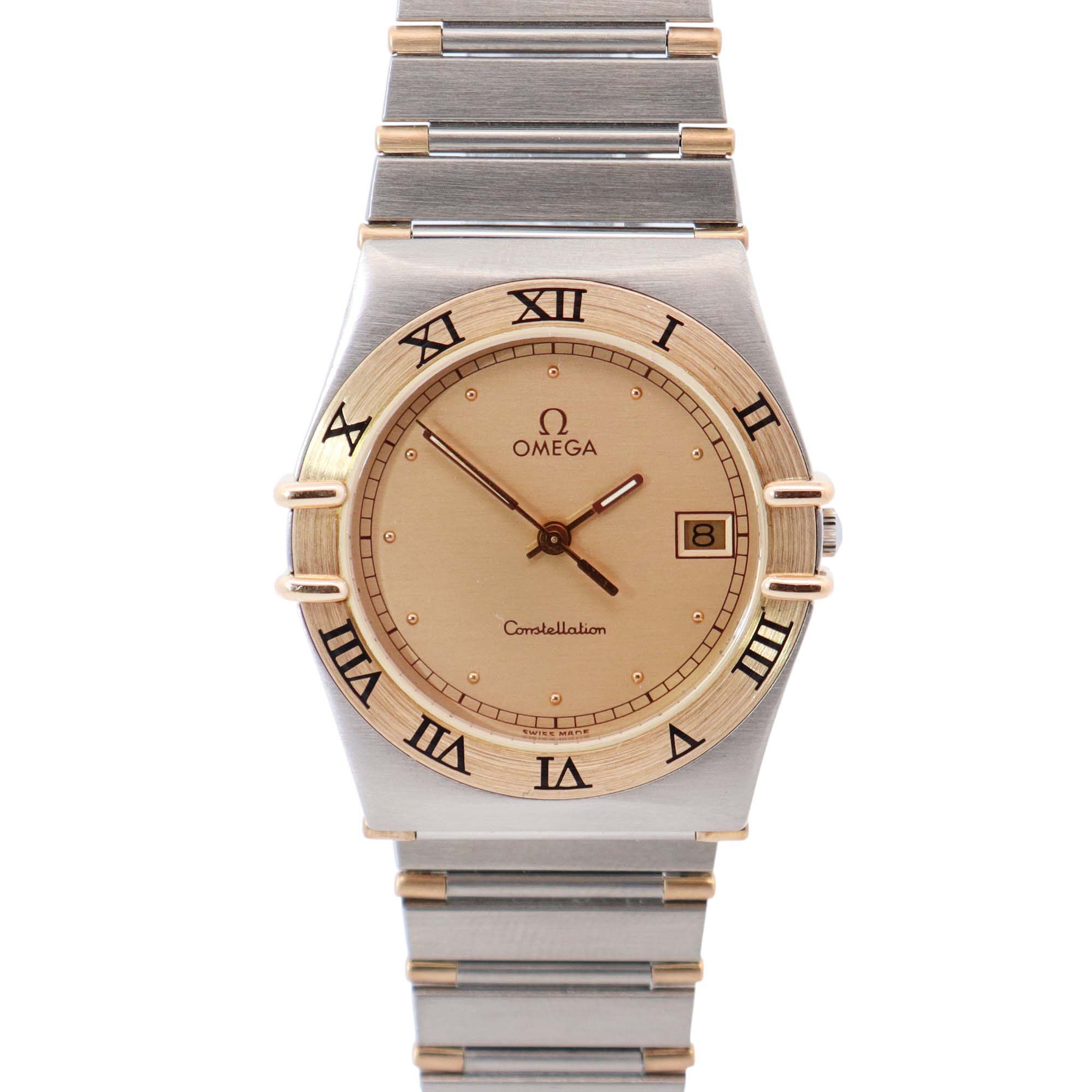 Omega Constellation 33mm Champagne Dial Watch Ref# 396.1070 - Happy Jewelers Fine Jewelry Lifetime Warranty