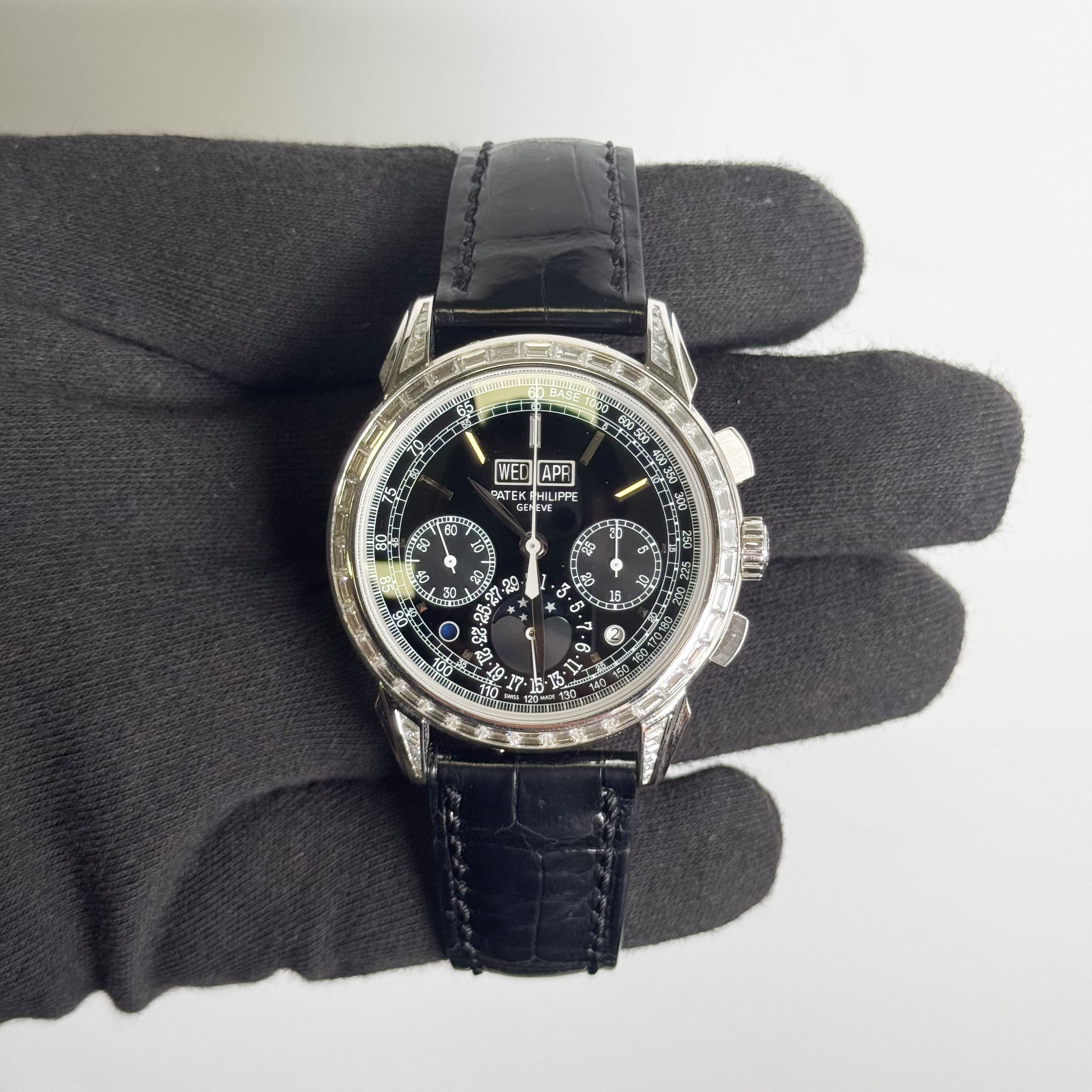 Patek Philippe Grand Complications 41mm Black Dial Watch Ref# 5271P-001