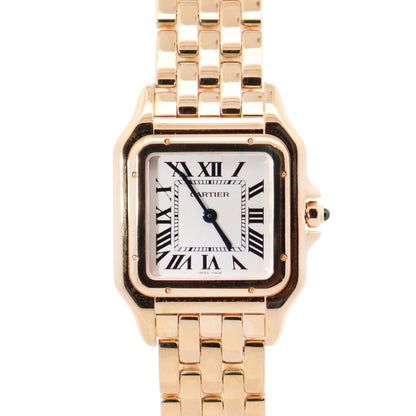 Cartier Panthere 27mm White Dial Watch Ref# WGPN0009 - Happy Jewelers Fine Jewelry Lifetime Warranty