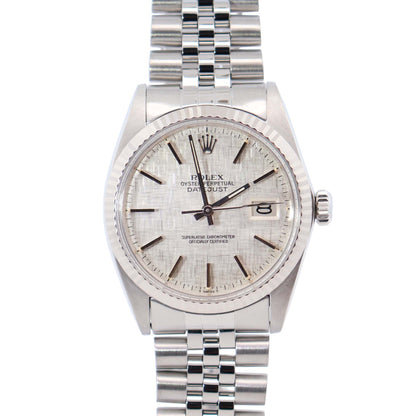 Rolex Datejust 36mm Silver Dial Watch Ref# 16014 - Happy Jewelers Fine Jewelry Lifetime Warranty