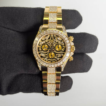 Rolex Daytona 40mm "Eye of the Tiger" Dial Watch Ref# 116598TBR