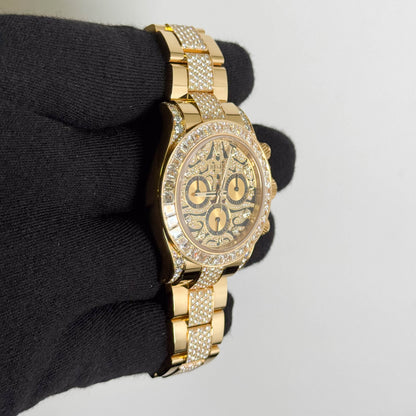 Rolex Daytona 40mm "Eye of the Tiger" Dial Watch Ref# 116598TBR