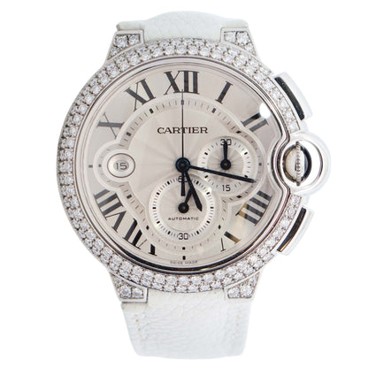 Cartier Ballon Bleu 44mm Silver Dial Watch Ref# W6920003 - Happy Jewelers Fine Jewelry Lifetime Warranty