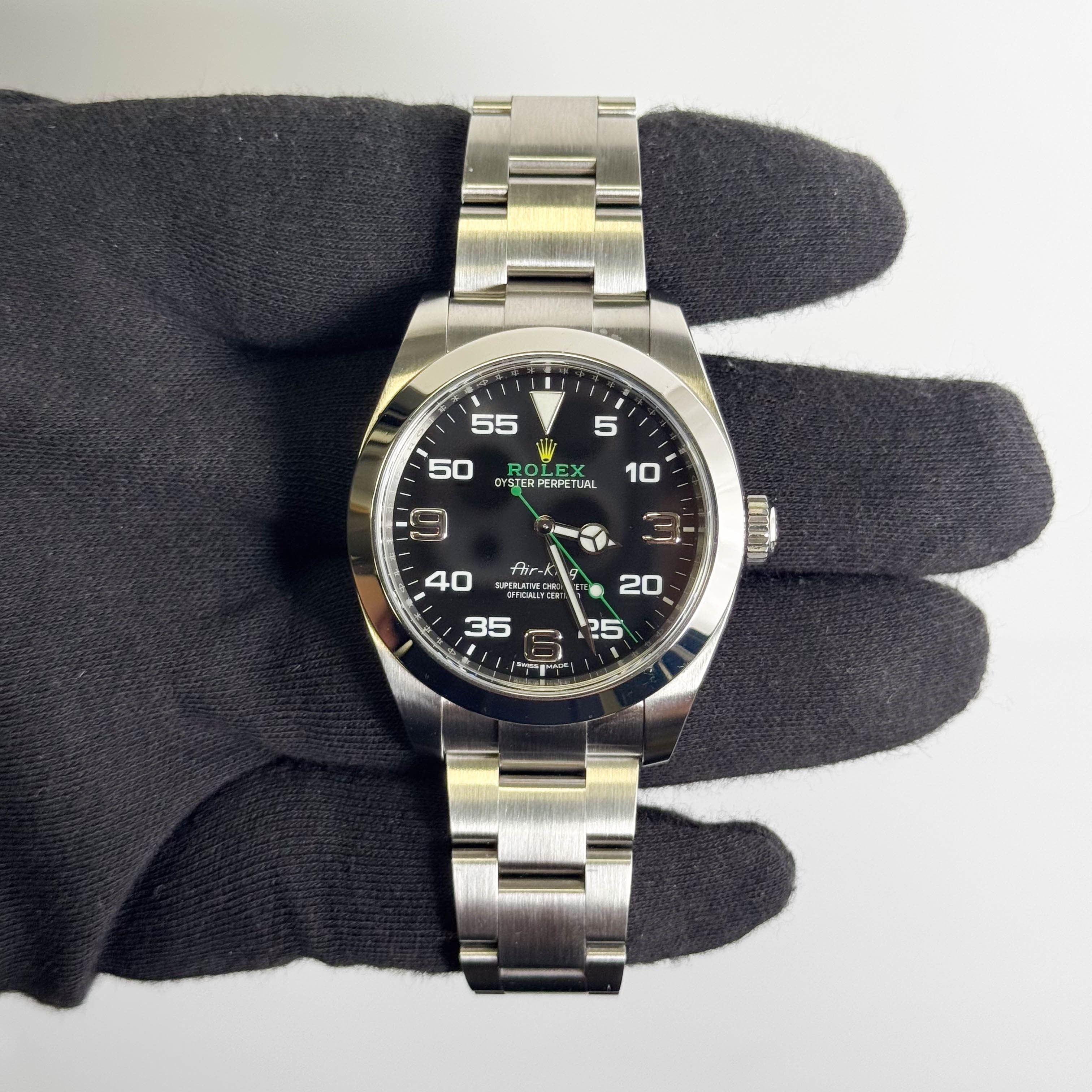 Rolex Air-King 40mm Black Dial Watch Ref# 116900