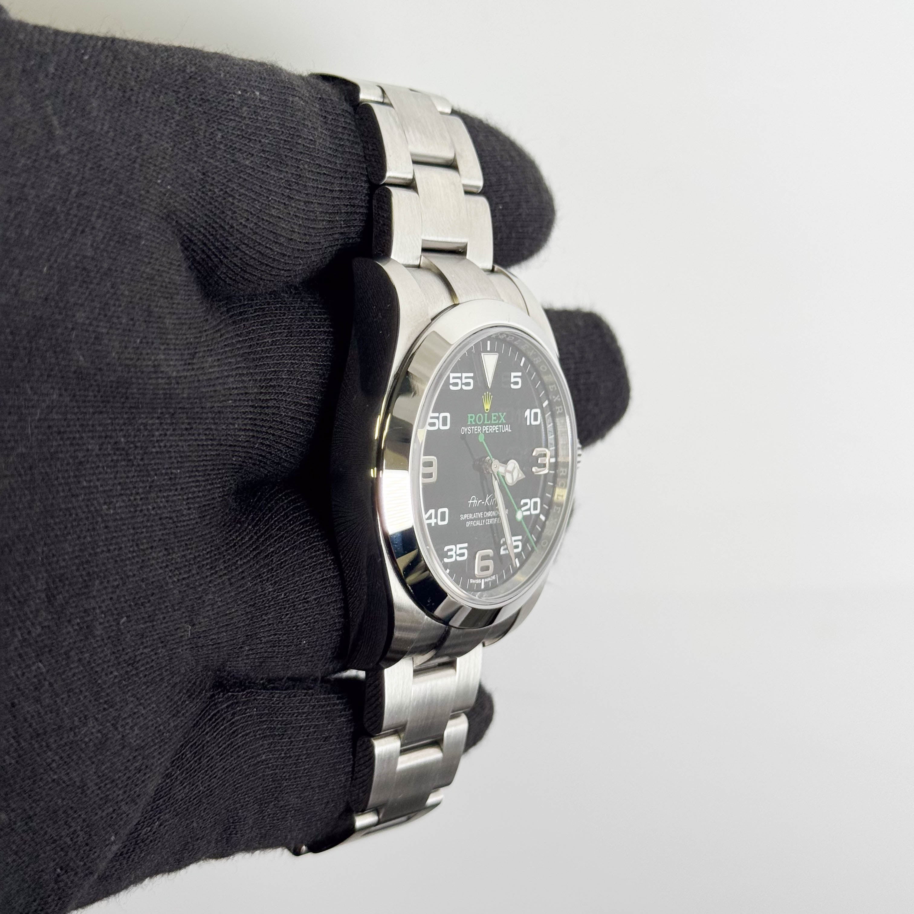 Rolex Air-King 40mm Black Dial Watch Ref# 116900