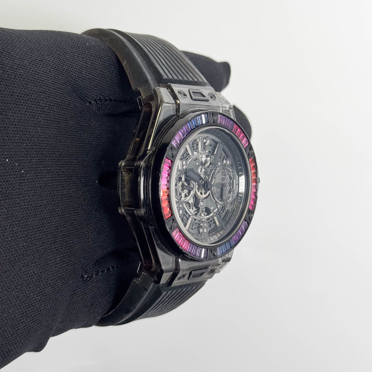 Hublot Big Bang Unico 45mm Skeleton Dial Watch Ref# 411.JB.4901.RT.4099