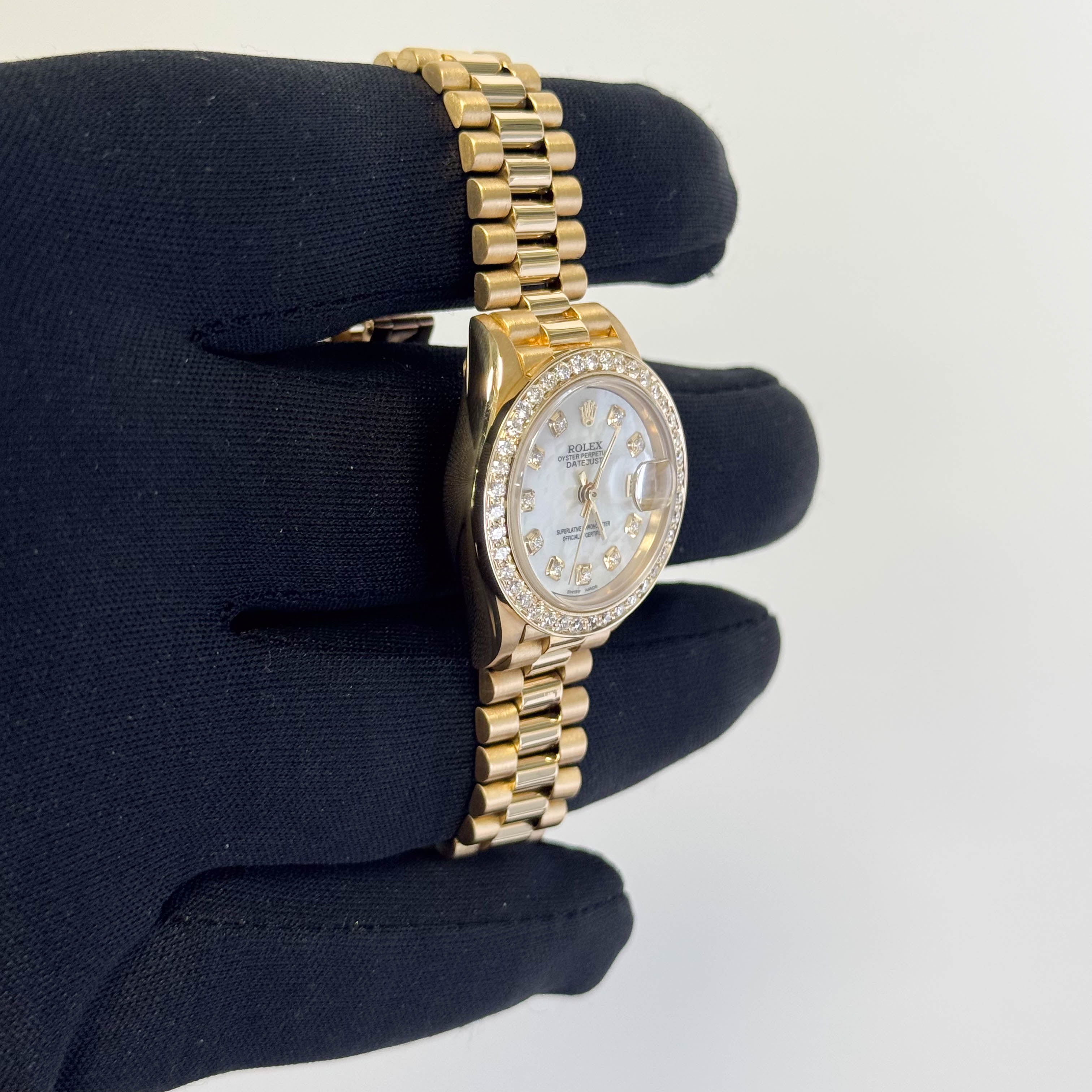 Rolex Datejust 26mm MOP Dial Watch Ref#  69178 - Happy Jewelers Fine Jewelry Lifetime Warranty