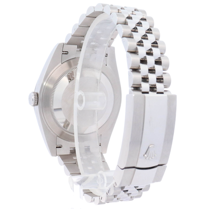 Rolex Datejust Stainless Steel 41mm White Stick Dial Watch Reference# 126334 - Happy Jewelers Fine Jewelry Lifetime Warranty