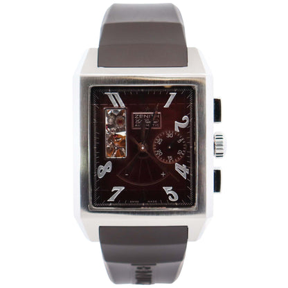 Zenith Port 34mm Black Dial Watch Ref# 03.0540.4021 - Happy Jewelers Fine Jewelry Lifetime Warranty