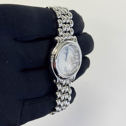 Chopard Happy Sport 32mm White Dial Watch Ref# 27/8236-23 - Happy Jewelers Fine Jewelry Lifetime Warranty