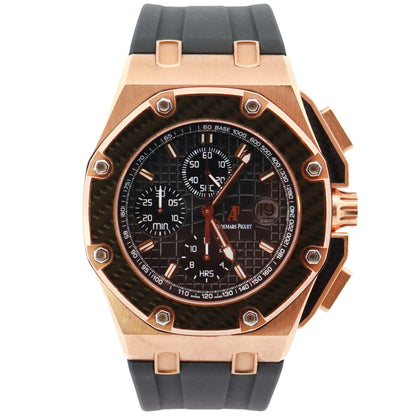 Audemars Piguet Royal Oak 42mm Black Dial Watch Ref# 26030RO.OO.D001IN.01 - Happy Jewelers Fine Jewelry Lifetime Warranty