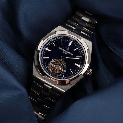 Vacheron Constantin 42.5mm Blue Dial Watch Ref# 6000V/210T-H032 - Happy Jewelers Fine Jewelry Lifetime Warranty