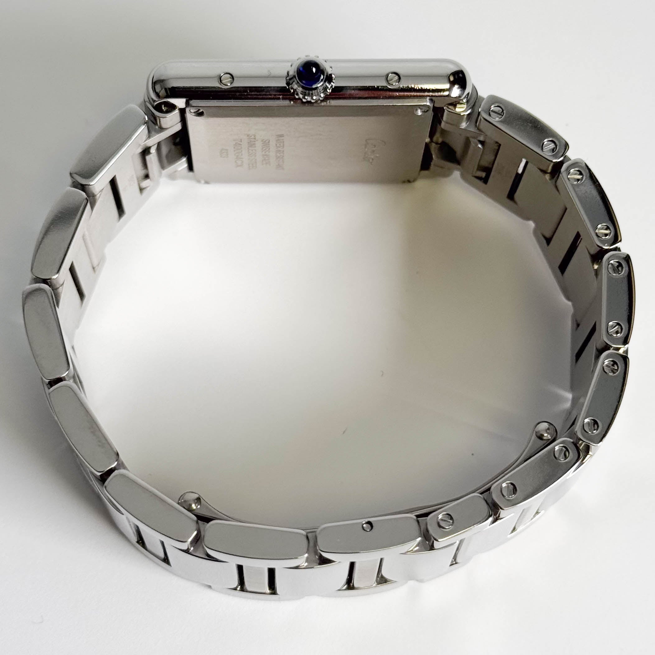 Cartier Tank Must 22mm White Roman Dial Watch Ref# WSTA0107 - Happy Jewelers Fine Jewelry Lifetime Warranty