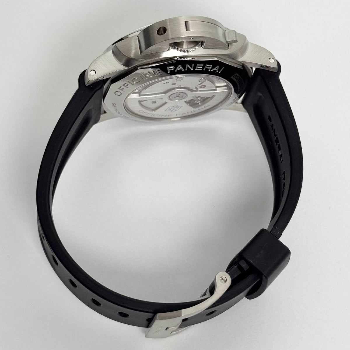 Panerai Luminor Marina 1950 10 Days GMT 44mm White Dial Watch Ref# PAM00270