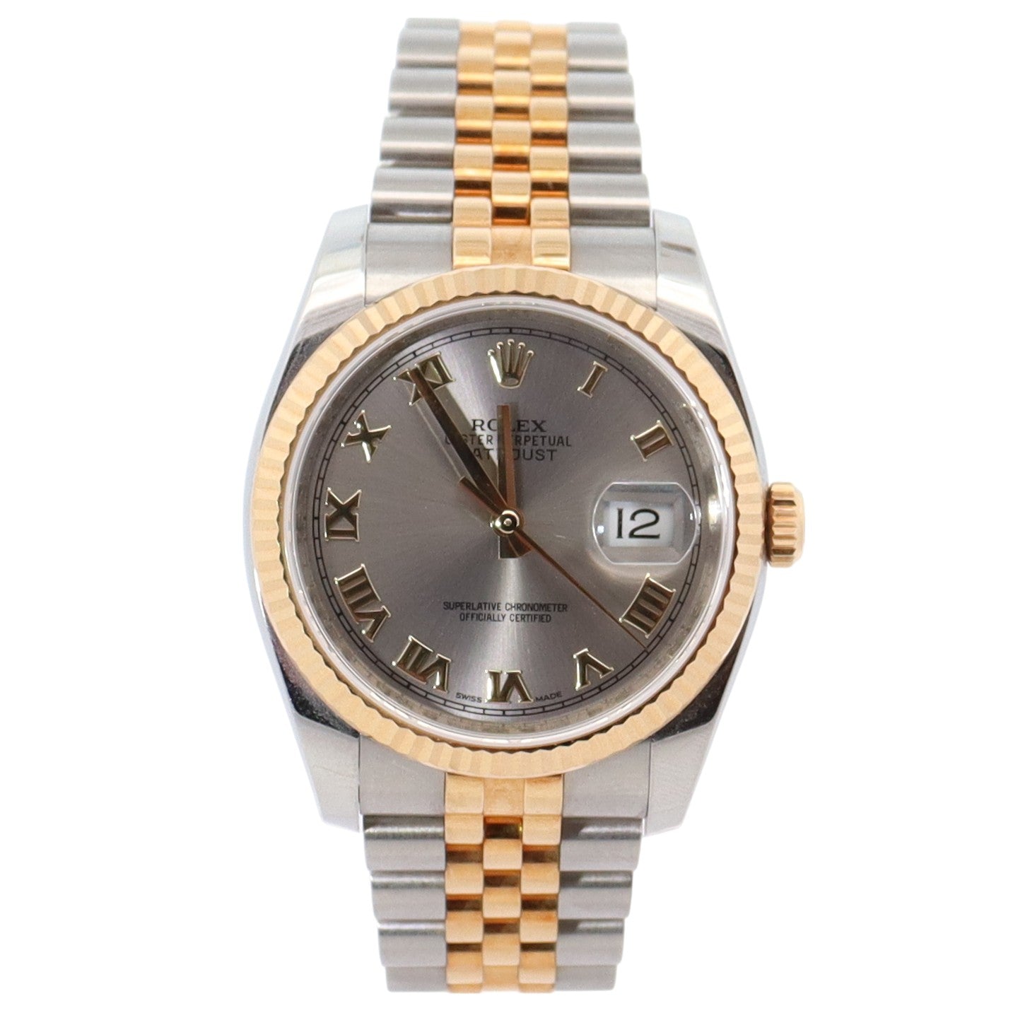 Rolex Datejust 36mm Silver Dial Watch Ref# 116233 - Happy Jewelers Fine Jewelry Lifetime Warranty