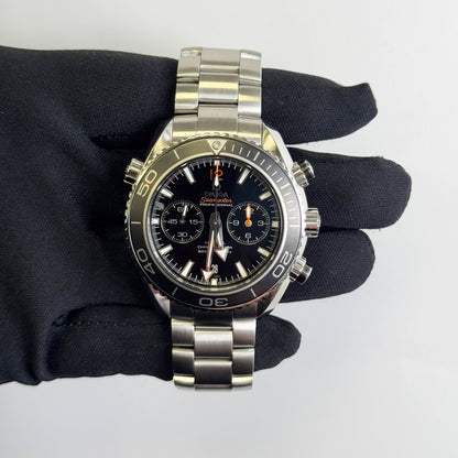 Omega Seamaster Planet Ocean 600M 45.5mm Black Chronograph Dial Watch Ref# 232.30.46.51.01.003