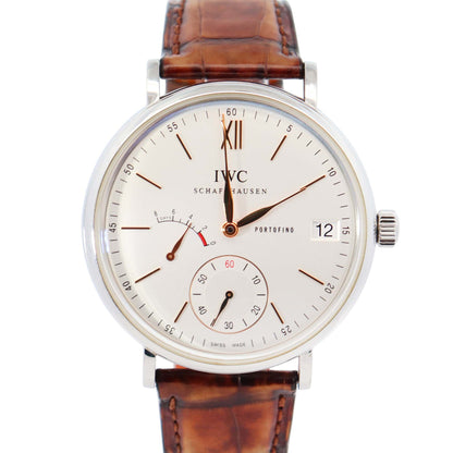 IWC Portofino 45mm Silver Dial Watch Ref# IW510103 - Happy Jewelers Fine Jewelry Lifetime Warranty
