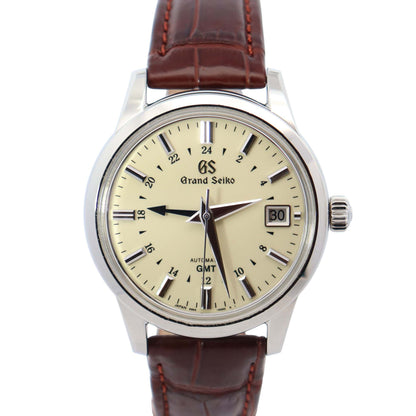 Grand Seiko Elegance 39.5mm Cream Dial Watch Ref# SBGM221 - Happy Jewelers Fine Jewelry Lifetime Warranty