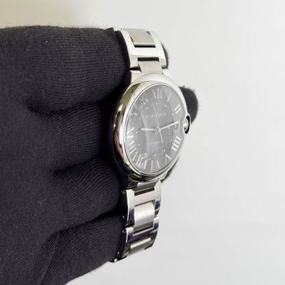 Cartier Ballon Bleu 40mm Grey Dial Watch Ref# WSBB0060