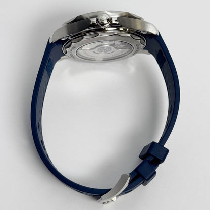 Omega Seamaster 42mm Blue Wave Dial Watch Ref# 210.32.42.20.03.001