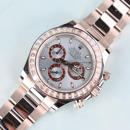 Rolex Daytona 40mm Blue Dial Watch Ref# 116576TBR - Happy Jewelers Fine Jewelry Lifetime Warranty