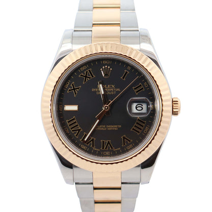 Rolex Datejust 41mm Black Dial Watch Ref# 116333 - Happy Jewelers Fine Jewelry Lifetime Warranty