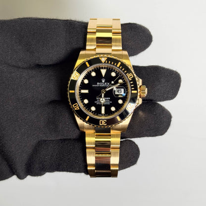 Rolex Submariner 41mm Black Dial Watch Ref# 126618LN