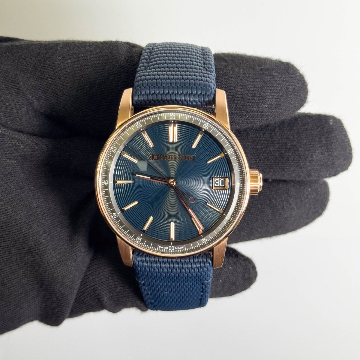 Audemars Piguet Code 11.59 41mm Blue Dial Watch Ref# 15210OR.OO.A348KB.01