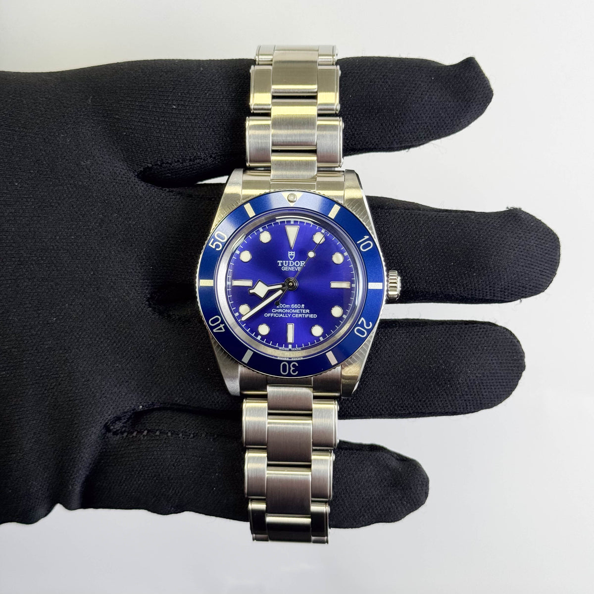 Tudor Black Bay 37mm Blue Dial Watch Ref# 79000B