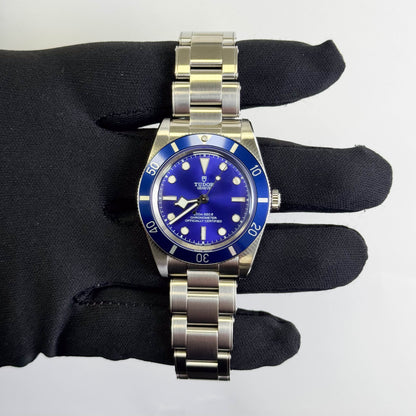 Tudor Black Bay 37mm Blue Dial Watch Ref# 79000B