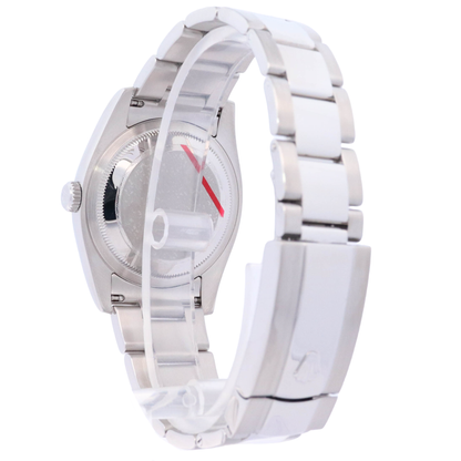 Rolex Datejust Stainless Steel 36mm Black Roman Dial Watch Reference#: 116200 - Happy Jewelers Fine Jewelry Lifetime Warranty