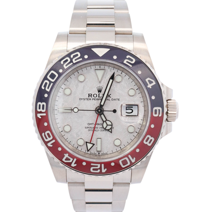 Rolex GMT-Master II 40mm Meteorite Dial Watch Ref# 126719BLRO - Happy Jewelers Fine Jewelry Lifetime Warranty