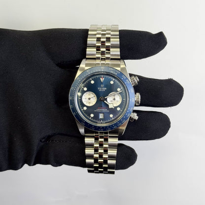 Tudor Black Bay 41mm Blue Dial Watch Ref# 79360B