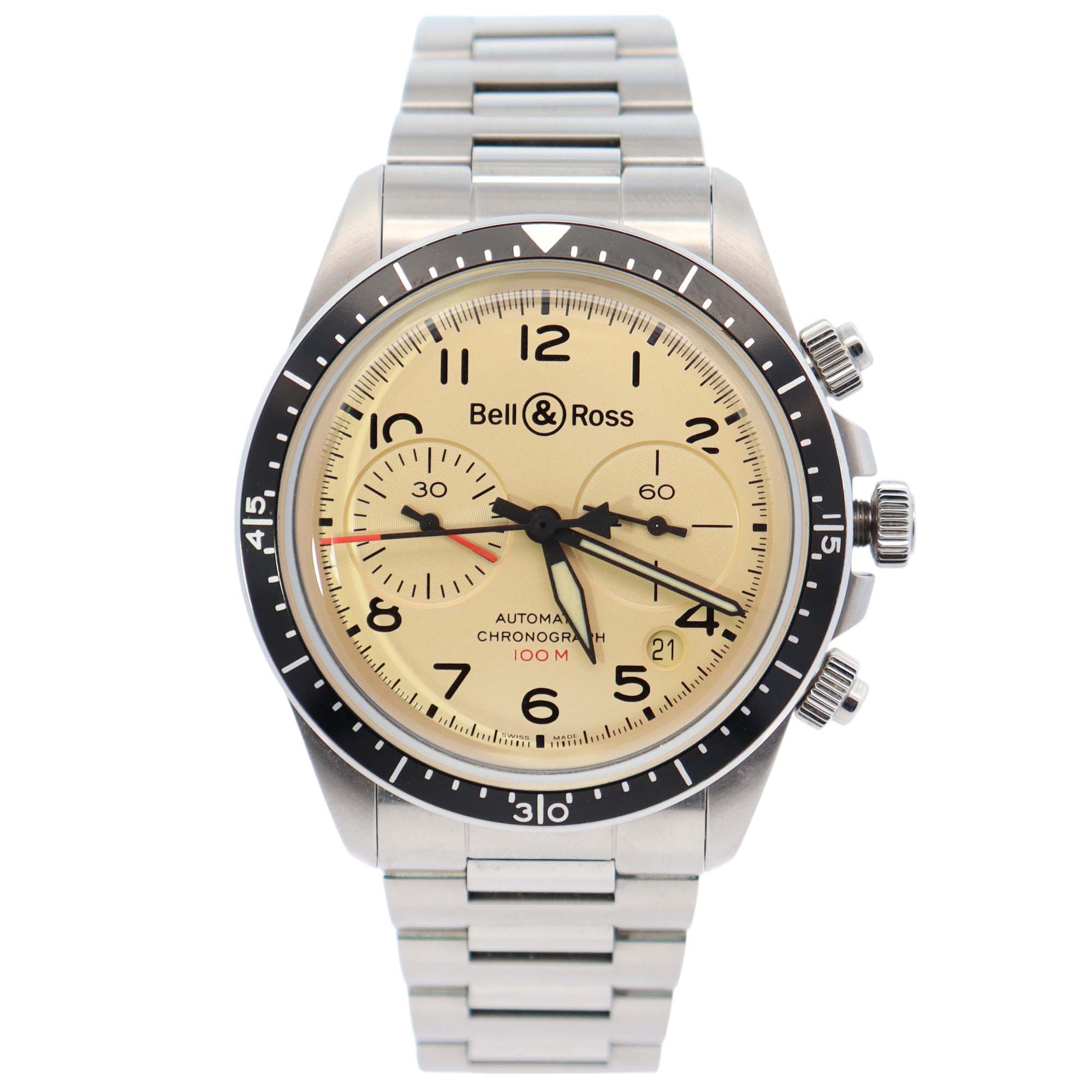 Bell & Ross BRV2-94 41mm Black Dial Watch Ref# BRV2-94 - Happy Jewelers Fine Jewelry Lifetime Warranty
