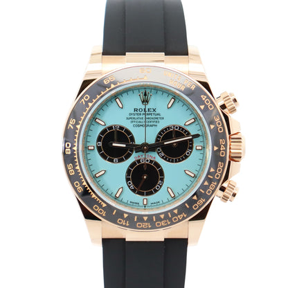 Rolex Daytona 40mm Turquoise Dial Watch Ref# 126518LN - Happy Jewelers Fine Jewelry Lifetime Warranty