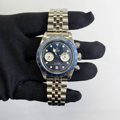 Tudor Black Bay 41mm Blue Dial Watch Ref# 79360B