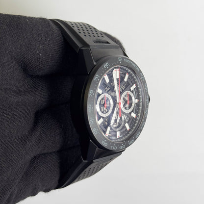 Tag Heuer Carrera 45mm Skeleton Dial Watch Ref# CBG2A90.FT6173