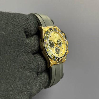 Rolex Daytona 40mm Champagne Dial Watch Ref# 116518LN - Happy Jewelers Fine Jewelry Lifetime Warranty