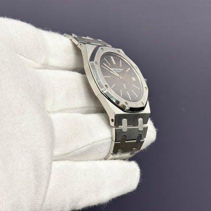 Audemars Piguet Royal Oak 39mm Black Stick Dial Ref# 5402ST - Happy Jewelers Fine Jewelry Lifetime Warranty