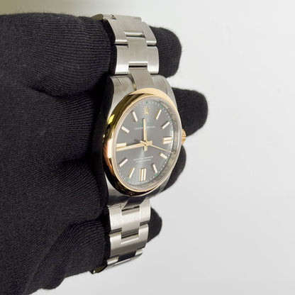 Rolex Oyster Perpetual 41mm Silver Dial Watch Ref# 134303