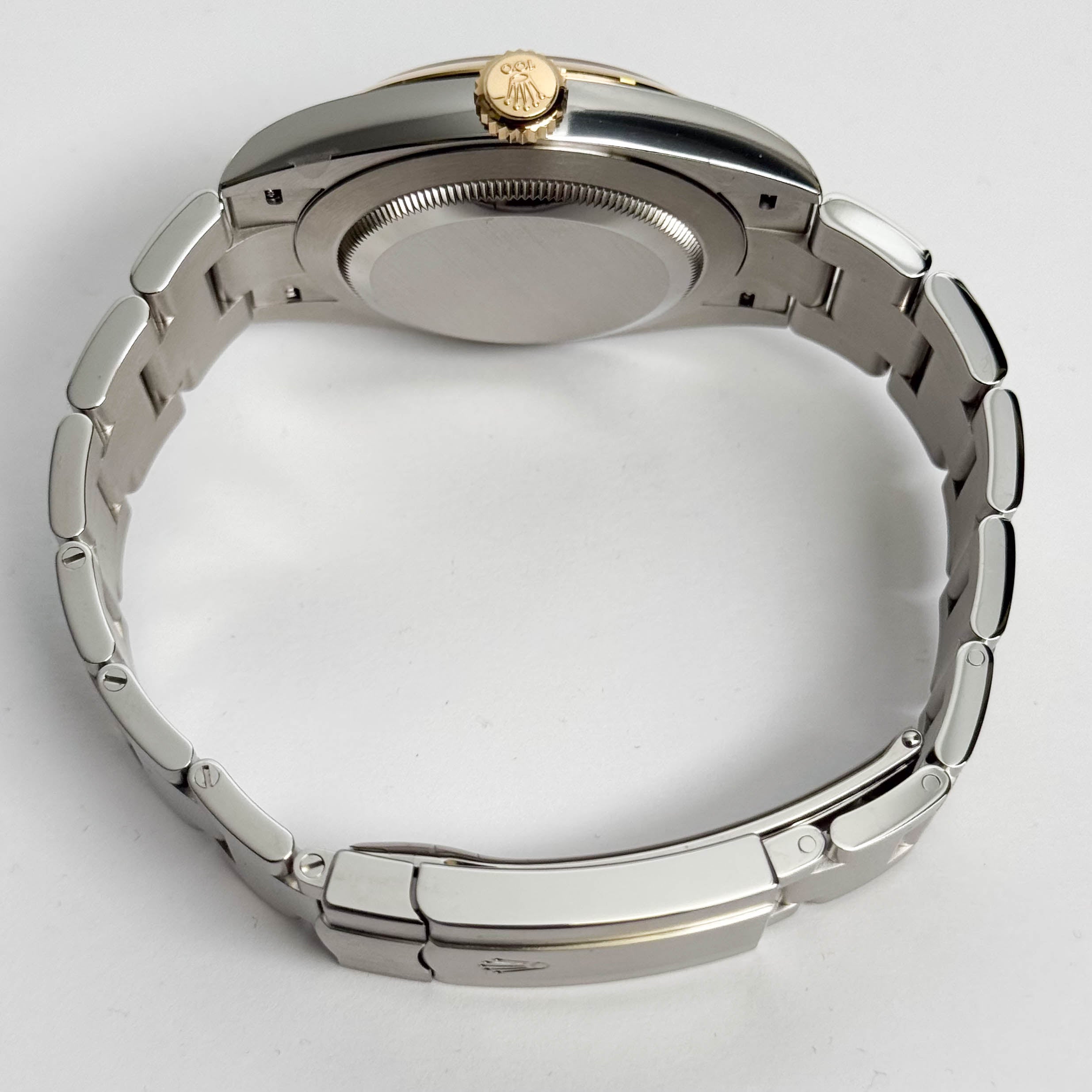 Rolex Oyster Perpetual 41mm Silver Dial Watch Ref# 134303 – Happy