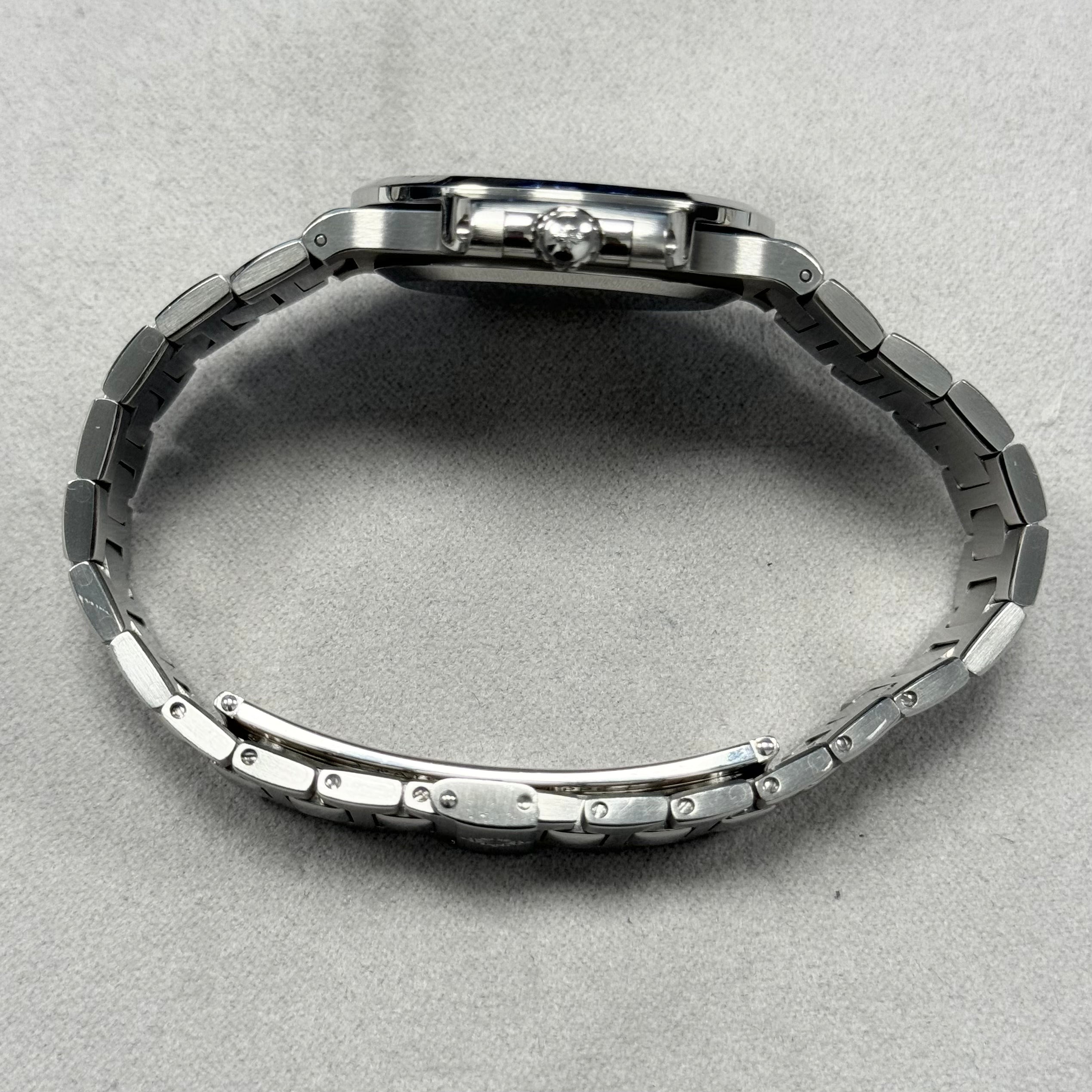 Patek Philippe Nautilus 37.5mm White Stick Dial Watch Ref# 3800 - Happy Jewelers Fine Jewelry Lifetime Warranty