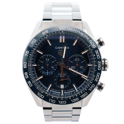 Tag Heuer Carrera 44mm Blue Dial Watch Ref# CBN2A1A - Happy Jewelers Fine Jewelry Lifetime Warranty