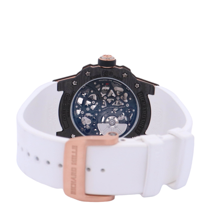 Richard Mile RM 33-02 41.77mm Carbon TPT Skeleton Dial Watch Reference# RM33-02 - Happy Jewelers Fine Jewelry Lifetime Warranty