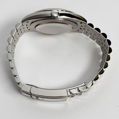 Rolex Datejust 41mm Rhodium Dial Watch Ref# 126334