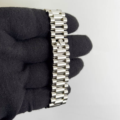 Rolex Day-Date 40mm Pave Dial Watch Ref# 228396TBR