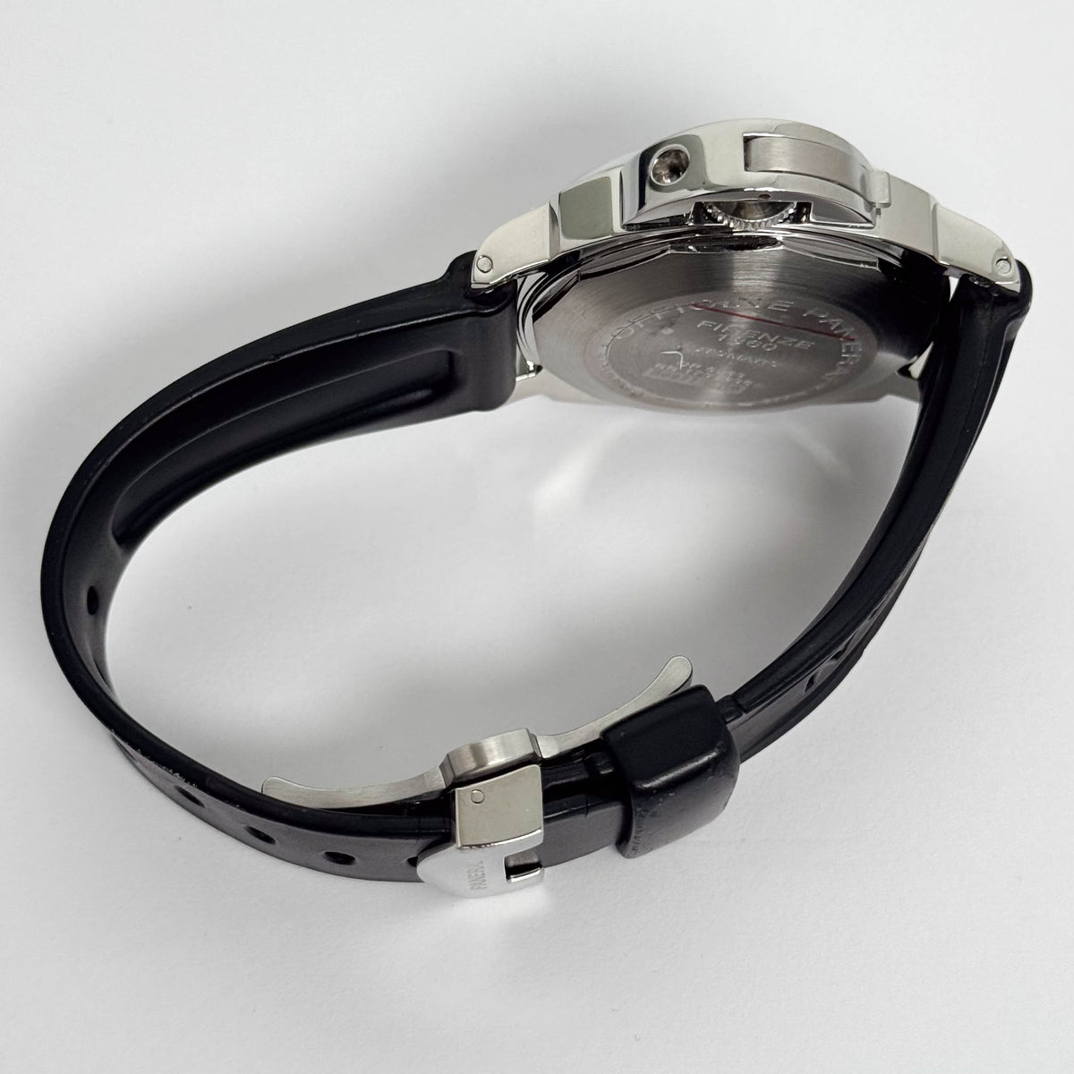Panerai Luminor Marina Acciaio 44mm Black Dial Watch Ref: PAM00104