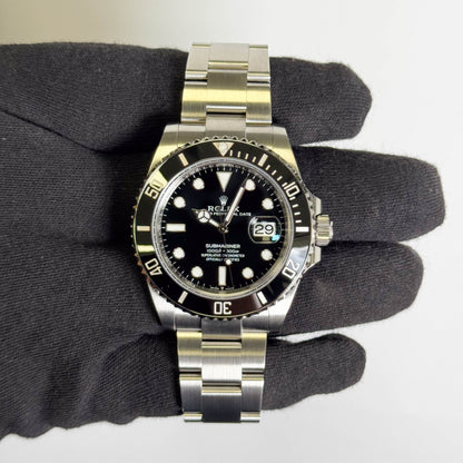 Rolex Submariner 41mm Black Dial Watch Ref# 126610LN