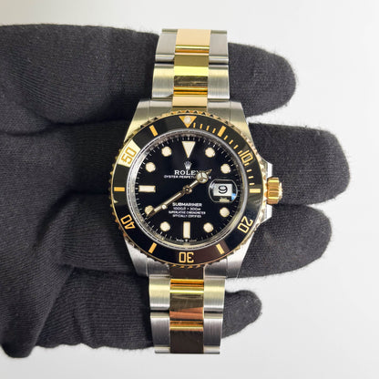 Rolex Submariner 41mm Black Dial Watch Ref# 126613LN
