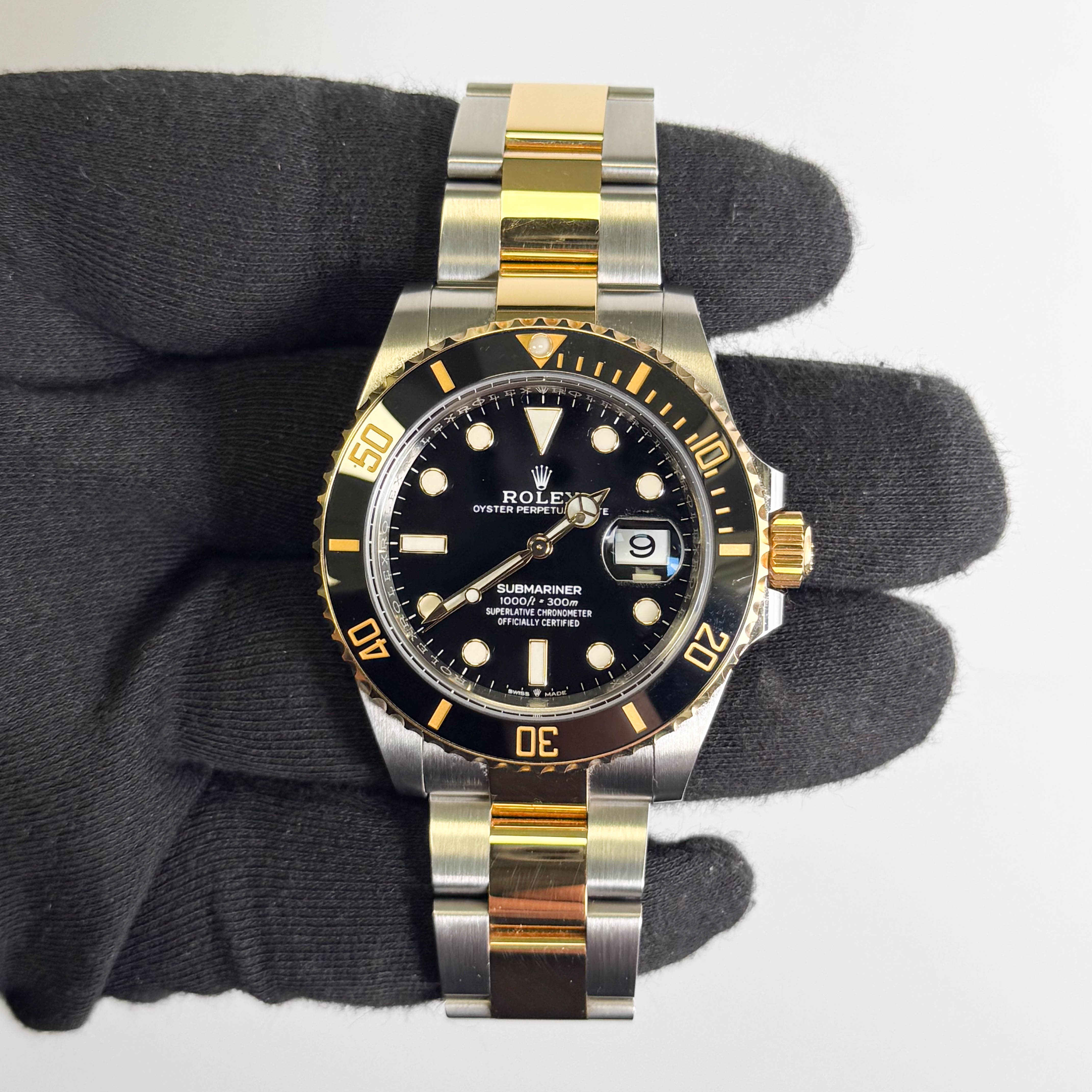 Rolex Submariner 41mm Black Dial Watch Ref# 126613LN